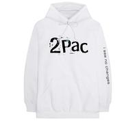 I See No Changes Hoodie Tupac Shakur White XXL