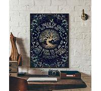 I See Trees Of Green Red Roses Too I See Them Bloom For Me And You And I Think To Myself What A Wonderful World Poster Best Gift Vintage Metal Sign Poster 8X12 Inches