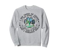 I See Trees Of Green Red Roses Too What A Wonderful World Sweatshirt