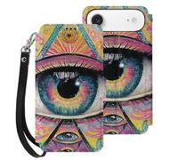 I See You Phone Case Compatible with iPhone 17 Air | Unisex Leather Wallet Thin Fit Cellphone Protective Cover