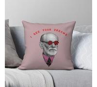 I See Your Dream Sigmund Freud Square Pillowcase Polyester Linen Velvet Pattern Zip Decor Throw Pillow Case Home Cushion Cover