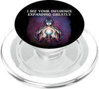 I See Your Influence Expanding Greatly Quote Fortune Teller PopSockets PopGrip for MagSafe