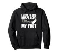 I Seem To Have Misplaced My Foot Amputee Funny Recovery Pullover Hoodie