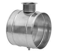 I-sells Metal Ducting Damper 100mm / 4 inch Single Blade Unit