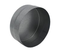 I-Sells Metal Ducting End Cap 200mm / 8 Inch Male / Female