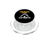 I Send Violation Letters To My Friends Too HOA President PopSockets PopGrip for MagSafe