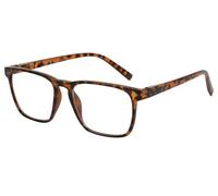 I-Sential Bifocal Reading Glasses & Case Sprung Hinges Tortoise Brown Designer Frame Mens Womens Readers +2.50