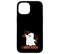 I Serve Boos Bartender Halloween Humor Case for iPhone 15