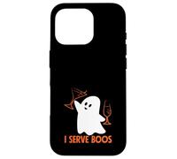 I Serve Boos Bartender Halloween Humor Case for iPhone 16 Pro