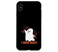 I Serve Boos Bartender Halloween Humor Case for iPhone XS Max