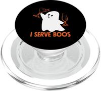 I Serve Boos Bartender Halloween Humor PopSockets PopGrip for MagSafe