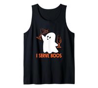 I Serve Boos Bartender Halloween Humor Tank Top