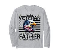 I Served Like My Father Before Me Veteran Pride Long Sleeve T-Shirt