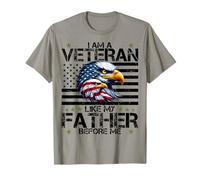 I Served Like My Father Before Me Veteran Pride T-Shirt