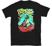 I Set My Friends On Fire Toxic Narwhal Post-Hardcore Band T-Shirt-Black
