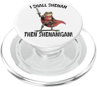 I Shall Shenan Then Shenanigan Cute Quest Frog PopSockets PopGrip for MagSafe