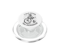 I Shall Shenan Then Shenanigan Dachshund Riding Bicycle PopSockets PopGrip for MagSafe