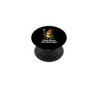 I Shall Shenan Then Shenanigan Frog Wizard Fantasy Meme PopSockets Adhesive PopGrip