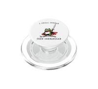 I Shall Shenan Then Shenanigan Funny Frog PopSockets PopGrip for MagSafe