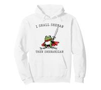 I Shall Shenan Then Shenanigan Funny Frog Pullover Hoodie