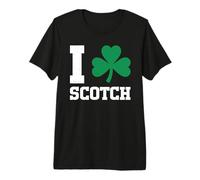 I Shamrock Scotch Irish Whiskey, Irish Pub St Patricks Day Premium T-Shirt