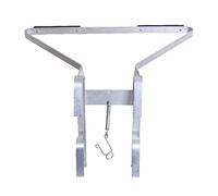 I-Shaped Ladder Standoff Downpipe Accessory - Aluminum Ladder Stabiliser Rubber Bumper - Multipurpose, Increased Stability and Security - No Trace, Slip Prevention