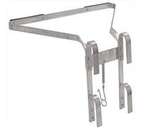 ("I" Shaped Stand Off) Multi-Purpose Aluminium Portable Telescopic Ladder