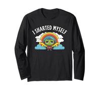 I Sharted Myself Butt Destruction Fart and Poop at Same Time Long Sleeve T-Shirt