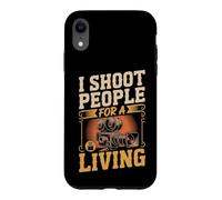 I Shoot People for a Living Videographer Filmmaker Case for iPhone XR
