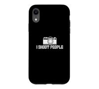 I Shoot People Photo Camera Photographer Case for iPhone XR