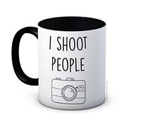I Shoot People - Photographer Funny Ceramic Coffee Mug