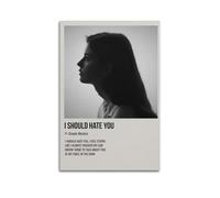 I Should Hate You by Gracie Abrams Poster Wall Art Aesthetic Cover Poster Design Painting for Living Room Bed Room 12x18inch(30x45cm) Unframe-style