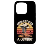I Should Have Been A Cowboy Vintage Hat Western Life country Case for iPhone 15 Pro