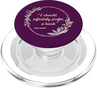 I Should Infinitely Prefer A Book Jane Austen Fan Woman Girl PopSockets PopGrip for MagSafe