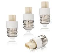 I-SHUNFA E27 to G9 Socket Adapter Converter,AC 220V,4 Pack