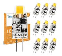 I-SHUNFA Pack of 10 G4 LED Bulbs AC/DC 12 V 100 LM Natural White 4500 K 1 W