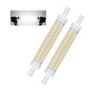 I-SHUNFA R7S LED 118mm Bulbs,10W Cool White 6000K 1100 Lumens Replaces 100W Halogen Bulbs, for Uplighters, Reading Lamps, Non-Dimmable, AC 230V(2 Pack)