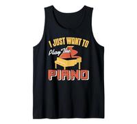 I Simply Want Piano Time Every Single Moment Always Tank Top