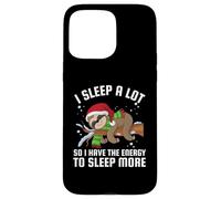 I Sleep A Lot So I Have the Energy To Sleep More Case for iPhone 15 Pro Max