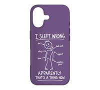 I Slept Wrong Bad Neck Mystery Pain Sleep Case for iPhone 17