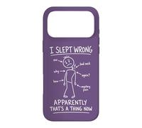 I Slept Wrong Bad Neck Mystery Pain Sleep Case for iPhone 17 Pro Max