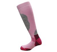 i-Smalls 1 Pair Women's Thermal Long Hose Ski Socks 4-9 UK Ultra Soft Cushioned Performance Socks (Pink)