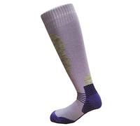 i-Smalls 1 Pair Women's Thermal Long Hose Ski Socks 4-9 UK Ultra Soft Cushioned Performance Socks (Purple)