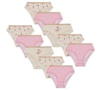 i-Smalls Girls 10-Pack Cotton Briefs Magical Fairies, Sparkly Stars & Dots, and Colourful Rainbows Super Soft & Comfy Everyday Knickers (Fairies) 4-5