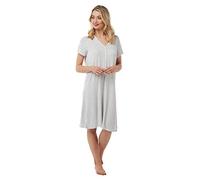 i-Smalls Ladies Soft Pregnancy Maternity Nightshirt Chemise (26-28) Grey