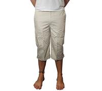 i-Smalls Men`s Summer Combat Cargo ¾ Trousers (L) Beige