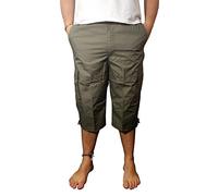 i-Smalls Men`s Summer Combat Cargo ¾ Trousers (L) Khaki