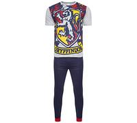 i-Smalls Men's Selection of Super Hero Fun Novelty Pyjama with Eye Mask (L) Gryffindor