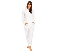 i-Smalls Women's Star Print Pyjama Featuring a Star Applique with Star Print Eye Mask (22-24) White