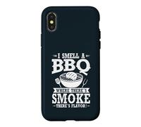 I Smell A BBQ Where Theres Smoke Flavor Grill Grilling Case for iPhone X/XS